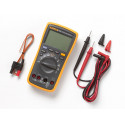 FLUKE 17B+ Digital Multimeter, for Electrical Applications, Measures AC/DC Voltage 1000V, Current Measurements to 10A, Resistance, Continuity, Diode, Capacitance, Frequency, and Temperature Testing