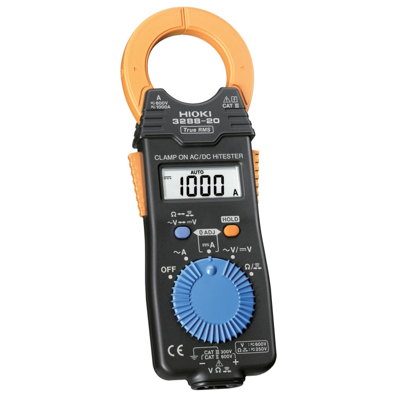 HIOKI 3288-20 AC/DC 1000A True RMS Digital Clamp on meter HiTESTER Made in Japan Model: 3288-20