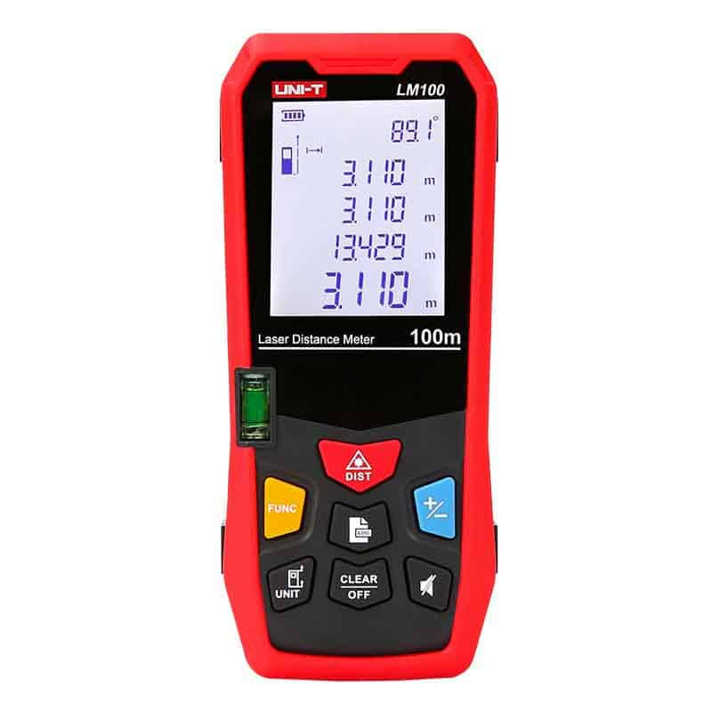 UNI-T 100M Laser Distance Meter, High Precision Infrared Laser Distance Meter | LM100