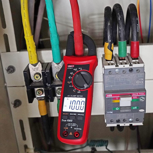 UNI-T UT201+ Digital Clamp Meter – AC 400A, True RMS, Auto Range