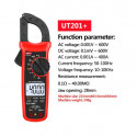 UNI-T UT201+ Digital Clamp Meter – AC 400A, True RMS, Auto Range