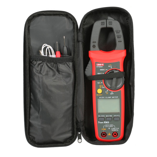UNI-T UT204+ Digital Clamp Meter AC/DC 600A Clamp on meter Current Tester High Precision Multimeter.