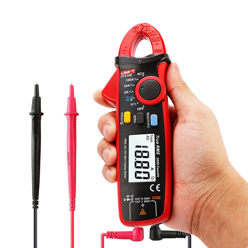 UNI-T UT210E Clamp Meter 1000A AC/DC True RMS Clamp on Meter