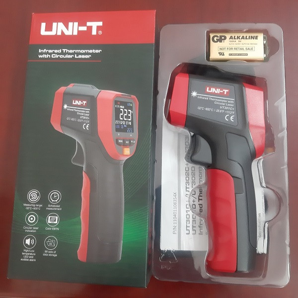 UNI-T UT301C+ Infrared Thermometer (-32°C to 600°C)