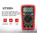 UNI-T UT33D+ Palm Size Digital Multimeter AC DC Volt OHM Meter