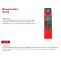 UNI-T UT381 Luminometers Light Meters
