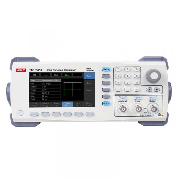 UNI-T 5MHz Function / Arbitrary Waveform Generator, Frequency Range: 1μHz~5MHz, UTG1005A