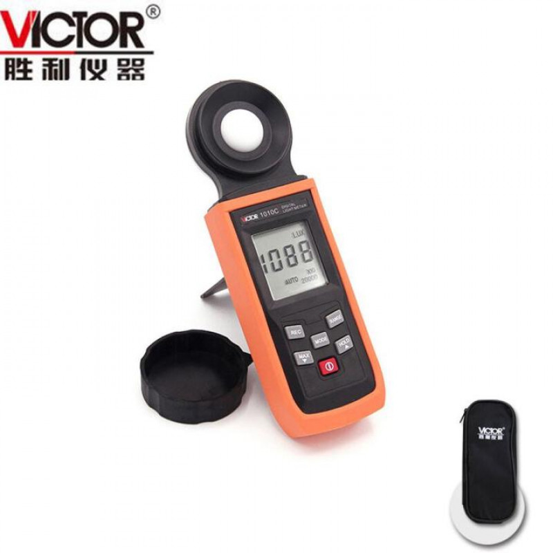 VICTOR 1010C Digital Light Meter Pocket LCD Photometer Illuminometer
