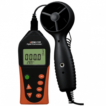 VICTOR 816B Digital Anemometer Wind Speed Tester