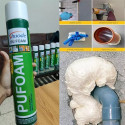 Shuode PU Foam Polyurethane Foam Expanding Spray Sealant FA 33 750ml