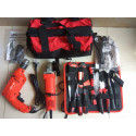 TANDT 116 pcs Power Tools Set, Impact Drill &  Angle Grinder with Hand Tools Set  - TT3001S