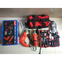 TANDT 116 pcs Power Tools Set, Impact Drill &  Angle Grinder with Hand Tools Set  - TT3001S