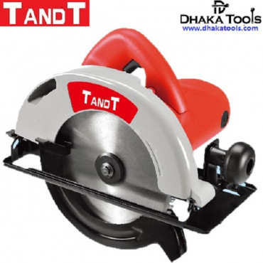 TANDT 1200W  Circular Saw Blade :185 mm ,Depth: 63 mm, Speed :5000rpm Model:  TT7120  