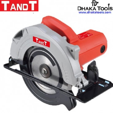TANDT 1500W, Circular Saw Blade :185 mm, Depth: 63 mm, Speed : 5500rpm, Model:  TT7150