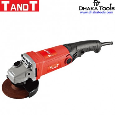 TANDT 4", 920W, Angle Grinder Switch at handle, Speed : 11000 rpm, Disc: 100 mm ( 4'' ) Model:  TT9204 