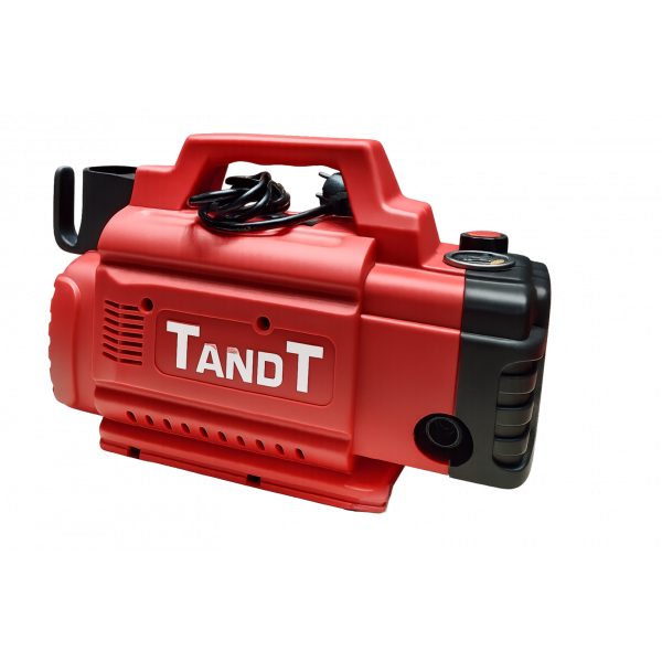 TANDT High Pressure Washer TTPW1814 – 1800W, 140 Bar (2030 PSI), 7 L/min, Powerful Car & Home Pressure Washer; Model: TTPW1814