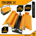 TOLSEN 16" Steel Tool Box 3 Layer Compartment Industrial Quality Model: 80211