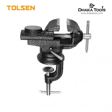 TOLSEN 2" (50mm) Table Vise Swivel Base with anvil Model: 10107