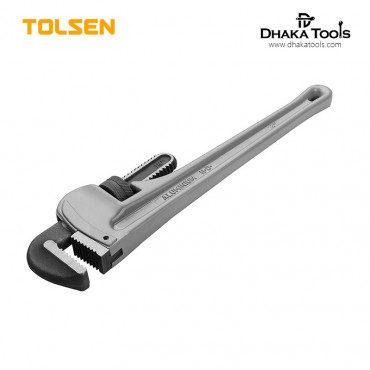 TOLSEN 18" Aluminum Pipe Wrench (18" or 450mm) Model: 10224