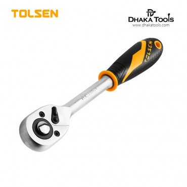 TOLSEN 1/4" Quick Socket Ratchet Wrench Model: 15118