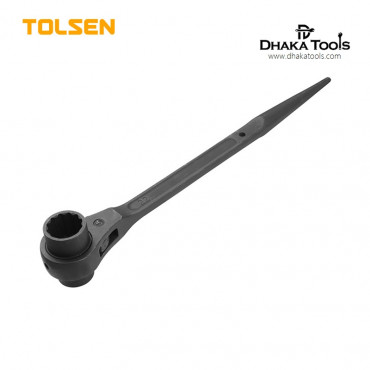 TOLSEN 19x22mm Scaffold Wrench Podger Spanner Model: 15296