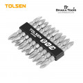 TOLSEN 10Pcs Industrial Double End Screwdriver Bits Set Model: 20360