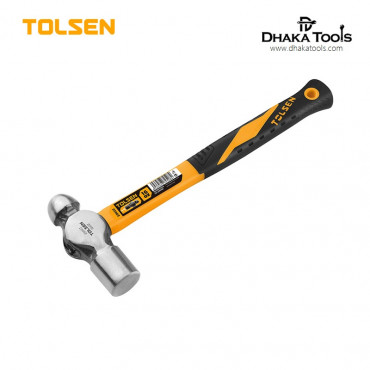 TOLSEN Ball Pein Hammer (16 OZ) Fiberglass Handle 25022