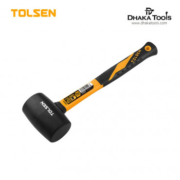 Tolsen Rubber Mallet (225g / 8OZ) Fiberglass Handle 25033