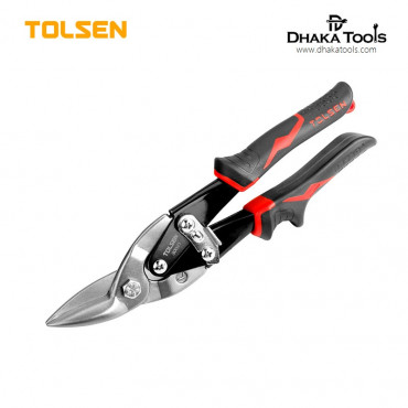 TOLSEN 10" Metal Sheet Cutter Aviation Snips Left (250mm) Grip Pro Model: 30021
