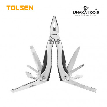 TOLSEN 14 in 1 Multipurpose Pliers with Case (102x46x23mm) 30046