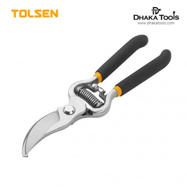 TOLSEN 8" Garden Pruning Shear Bypass Pattern 200mm or 8 Inch Dipped Handle Model: 31018
