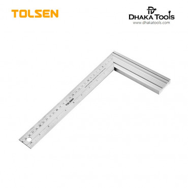 TOLSEN 12" Aluminum Alloy Angle Square (12") Industrial Grade Model: 35039