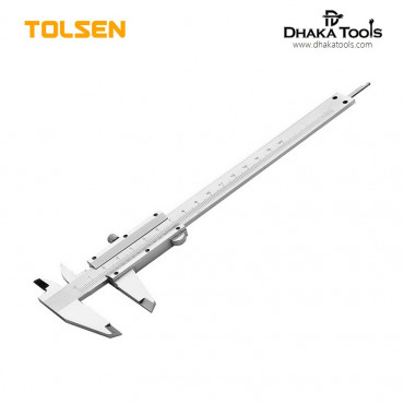 TOLSEN 6" Steel Analog Vernier Caliper w/ Hard Case (0-150mm) Model: 35048