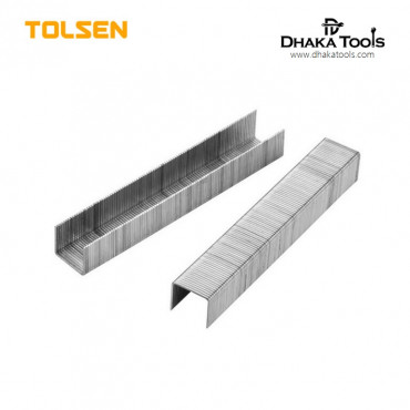 TOLSEN 1000Pcs Staples Wire Refill (1.2 x 8mm ) For Wood, Plywood Model: 43028