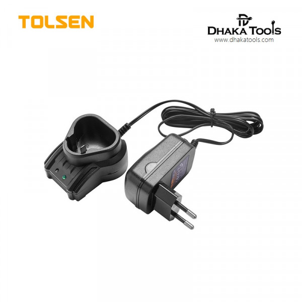 TOLSEN Battery Charger For charging TOLSEN 79049 12V 1.5Ah battery,  For Cordless Drill 79036, 79037, 79041  Model: 79048