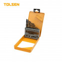 TOLSEN 13Pcs HSS Twist Drill Bits Set 1.5mm to 6.5mm Model: 75080