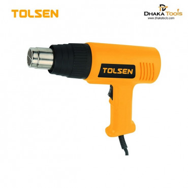 TOLSEN 2000W Hot Air Heat Machine Dryer w/ 4 Free Nozzle Adjustable Heat Two Level Model: 79100