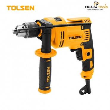 TOLSEN 650W Impact Drill with Hammer option, 13mm Chuck, Variable Speed, FX Series Model: 79504