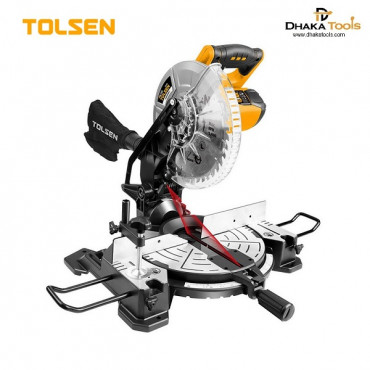 Tolsen Mitre Saw w/ Laser Assist (1800Watts) Free 5pcs Accessories PWRBLAST X 79530