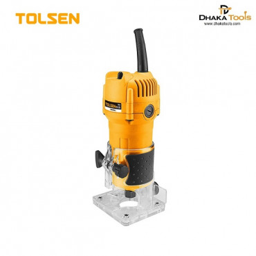 TOLSEN 1/4" Laminate Trimmer 650W Wood Router Palm Router Model: 79539