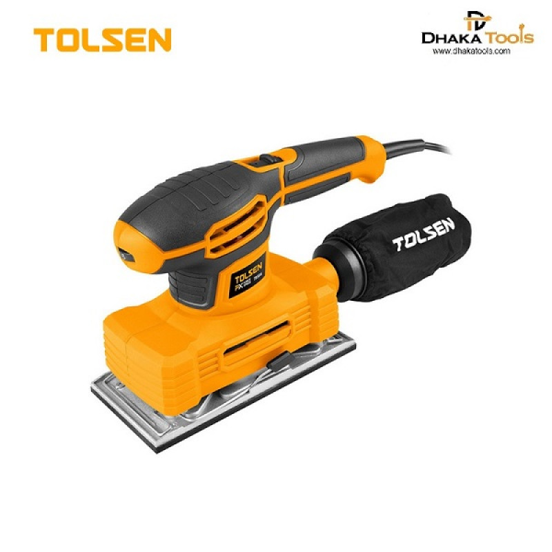TOLSEN 1/3" Sheet Finishing Sander  220W with 3 Free Sanding Pad FX Series Industrial Model: 79564