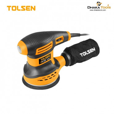 TOLSEN Random Orbital Sander 280 Watt, Orbital diameter: 127mm, Pad size: Ø125mm, Model : 79566