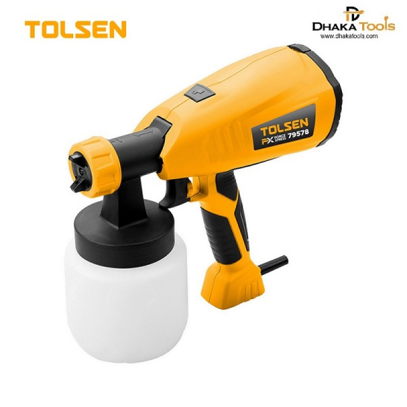 TOLSEN 400W HVLP Hand Held Spray Gun 800ml Model: 79578