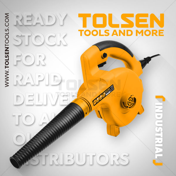 TOLSEN 600W Blower Machine Variable Speed GS Approved Industrial Grade Model: 79606
