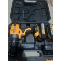 Tolsen 20V LI-ION Cordless Impact Drill with 2 Battery & Hard Case 13mm Metal Chuck (screwdriving / drilling / impact drilling) 87215
