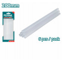 TOTAL Gun Glue Stick 11.2mm  ( 6pcs/pack ) TACGT2061