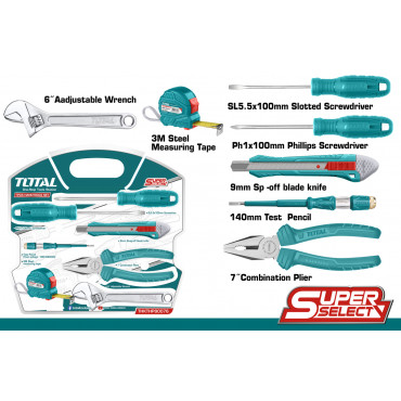 TOTAL 7Pcs Hand Tool...