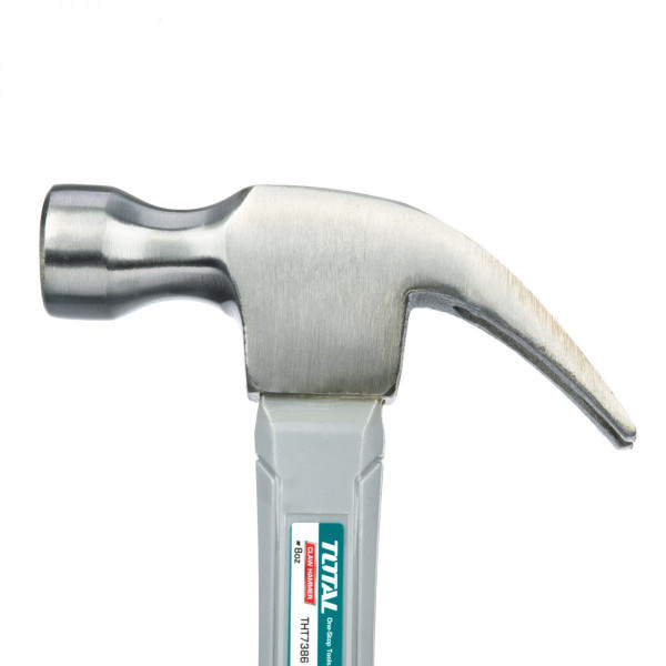 TOTAL 8oz Claw Hammer 200g Series Fiberglass, Polypropylene (PP) THT7386