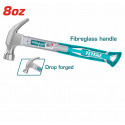 TOTAL Claw hammer Fiberglass Handle ( 8oz | 16oz ) Model: THTS7308 | THT73166
