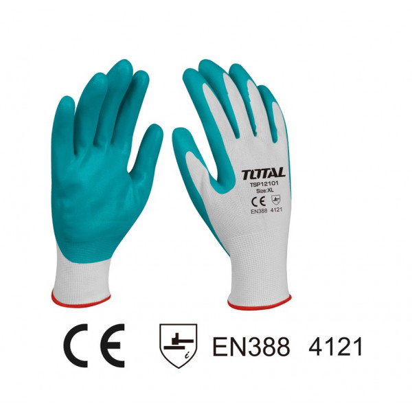 TOTAL Nitrile Gloves Size: XL Model: TSP12101